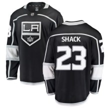 Men's Fanatics Branded Los Angeles Kings Eddie Shack Black Home Jersey - Breakaway