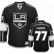 Men's Reebok Los Angeles Kings 77 Jeff Carter Black Home Jersey - Authentic