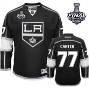 Youth Reebok Los Angeles Kings 77 Jeff Carter Black Home 2014 Stanley Cup Jersey - Authentic