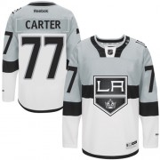 Men's Reebok Los Angeles Kings 77 Jeff Carter White/Grey 2015 Stadium Series Jersey - Authentic