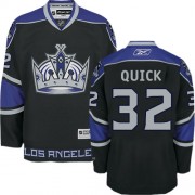 Youth Reebok Los Angeles Kings 32 Jonathan Quick Black Third Jersey - Authentic