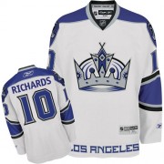 Men's Reebok Los Angeles Kings 10 Mike Richards White Jersey - Authentic