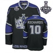 Youth Reebok Los Angeles Kings 10 Mike Richards Black Third 2014 Stanley Cup Jersey - Authentic