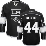 Men's Reebok Los Angeles Kings 44 Robyn Regehr Black Home Jersey - Authentic