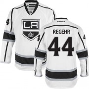 Men's Reebok Los Angeles Kings 44 Robyn Regehr White Away Jersey - Authentic