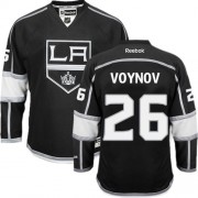 Men's Reebok Los Angeles Kings 26 Slava Voynov Black Home Jersey - Authentic