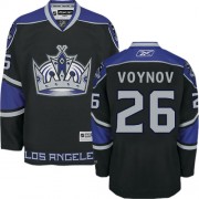 Men's Reebok Los Angeles Kings 26 Slava Voynov Black Third Jersey - Authentic