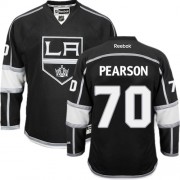 Men's Reebok Los Angeles Kings 70 Tanner Pearson Black Home Jersey - Authentic