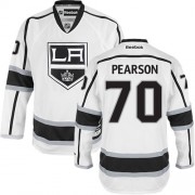 Men's Reebok Los Angeles Kings 70 Tanner Pearson White Away Jersey - Authentic