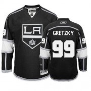 Men's Reebok Los Angeles Kings 99 Wayne Gretzky Black Home Jersey - Authentic