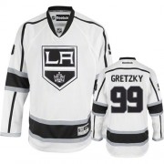 Youth Reebok Los Angeles Kings 99 Wayne Gretzky White Away Jersey - Authentic