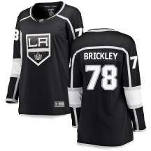 Women's Fanatics Branded Los Angeles Kings Daniel Brickley Black Home Jersey - Breakaway