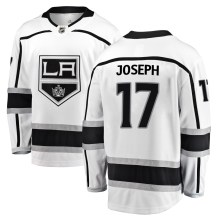 Men's Fanatics Branded Los Angeles Kings Mathieu Joseph White Away Jersey - Breakaway Men's Fanatics Branded Los Angeles Kings Mathieu Joseph White Away Jersey - Breakaway