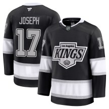 Men's Fanatics Los Angeles Kings Mathieu Joseph Black Home Jersey - Premium Men's Fanatics Los Angeles Kings Mathieu Joseph Black Home Jersey - Premium