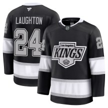 Men's Fanatics Los Angeles Kings Scott Laughton Black Home Jersey - Premium Men's Fanatics Los Angeles Kings Scott Laughton Black Home Jersey - Premium