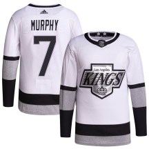 Youth Adidas Los Angeles Kings Mike Murphy White 2021/22 Alternate Primegreen Pro Player Jersey - Authentic