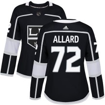 Women's Adidas Los Angeles Kings Frederic Allard Black Home Jersey - Authentic