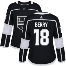Women's Adidas Los Angeles Kings Bob Berry Black Home Jersey - Authentic