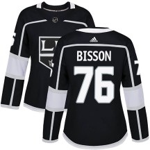 Women's Adidas Los Angeles Kings Tobie Bisson Black Home Jersey - Authentic