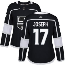 Women's Adidas Los Angeles Kings Mathieu Joseph Black Home Jersey - Authentic Women's Adidas Los Angeles Kings Mathieu Joseph Black Home Jersey - Authentic