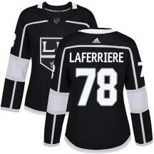 Women's Adidas Los Angeles Kings Alex Laferriere Black Home Jersey - Authentic