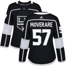 Women's Adidas Los Angeles Kings Jacob Moverare Black Home Jersey - Authentic
