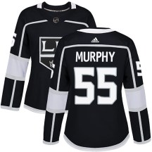 Women's Adidas Los Angeles Kings Larry Murphy Black Home Jersey - Authentic
