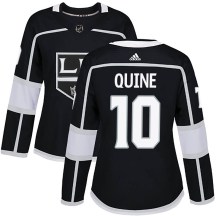 Women's Adidas Los Angeles Kings Alan Quine Black Home Jersey - Authentic