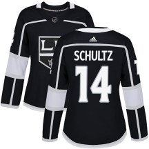 Women's Adidas Los Angeles Kings Dave Schultz Black Home Jersey - Authentic