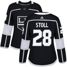 Women's Adidas Los Angeles Kings Jarret Stoll Black Home Jersey - Authentic