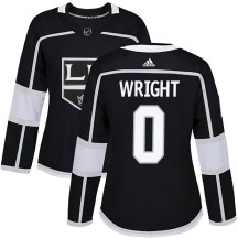 Women's Adidas Los Angeles Kings Jared Wright Black Home Jersey - Authentic