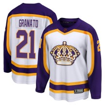 Men's Fanatics Branded Los Angeles Kings Tony Granato White Special Edition 2.0 Jersey - Breakaway
