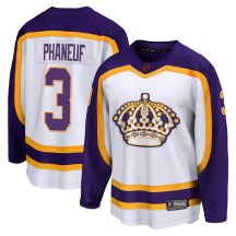 Men's Fanatics Branded Los Angeles Kings Dion Phaneuf White Special Edition 2.0 Jersey - Breakaway