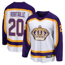 Men's Fanatics Branded Los Angeles Kings Luc Robitaille White Special Edition 2.0 Jersey - Breakaway
