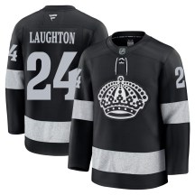 Men's Fanatics Los Angeles Kings Scott Laughton Black Alternate Jersey - Premium Men's Fanatics Los Angeles Kings Scott Laughton Black Alternate Jersey - Premium