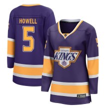 Women's Fanatics Branded Los Angeles Kings Harry Howell Purple 2020/21 Special Edition Jersey - Breakaway