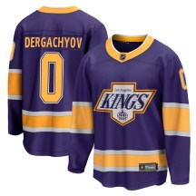 Men's Fanatics Branded Los Angeles Kings Alexander Dergachyov Purple 2020/21 Special Edition Jersey - Breakaway