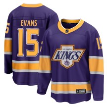 Men's Fanatics Branded Los Angeles Kings Daryl Evans Purple 2020/21 Special Edition Jersey - Breakaway