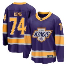 Men's Fanatics Branded Los Angeles Kings Dwight King Purple 2020/21 Special Edition Jersey - Breakaway