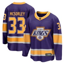 Men's Fanatics Branded Los Angeles Kings Marty Mcsorley Purple 2020/21 Special Edition Jersey - Breakaway