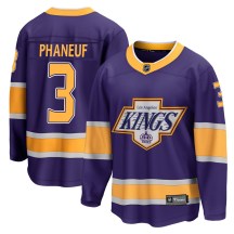 Men's Fanatics Branded Los Angeles Kings Dion Phaneuf Purple 2020/21 Special Edition Jersey - Breakaway
