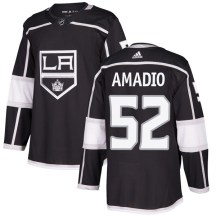 Youth Adidas Los Angeles Kings Michael Amadio Black Home Jersey - Authentic
