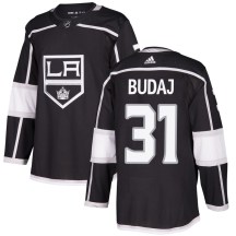 Youth Adidas Los Angeles Kings Peter Budaj Black Home Jersey - Authentic