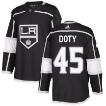 Youth Adidas Los Angeles Kings Jacob Doty Black Home Jersey - Authentic