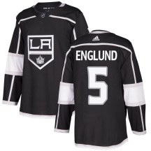 Youth Adidas Los Angeles Kings Andreas Englund Black Home Jersey - Authentic