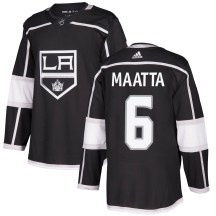 Youth Adidas Los Angeles Kings Olli Maatta Black Home Jersey - Authentic