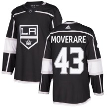 Youth Adidas Los Angeles Kings Jacob Moverare Black Home Jersey - Authentic