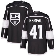 Youth Adidas Los Angeles Kings Sheldon Rempal Black Home Jersey - Authentic