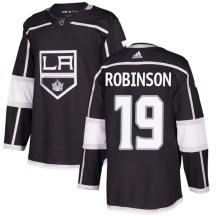 Youth Adidas Los Angeles Kings Larry Robinson Black Home Jersey - Authentic