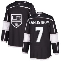 Youth Adidas Los Angeles Kings Tomas Sandstrom Black Home Jersey - Authentic